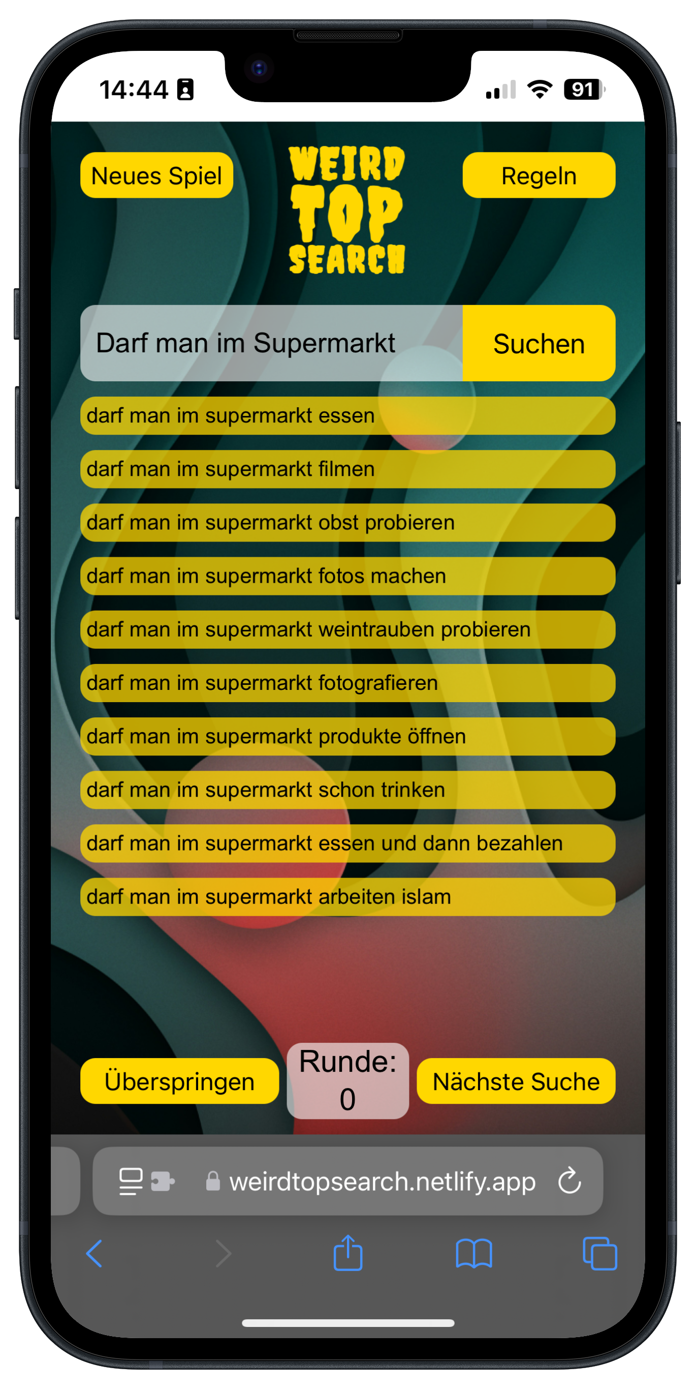 Weird Top Search Bild